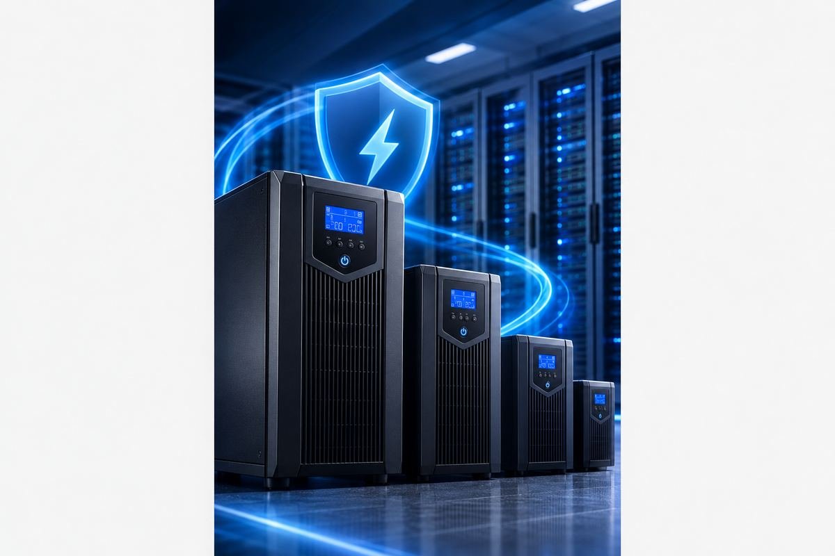 Mithronics online UPS range, scalable from small offices to data centres